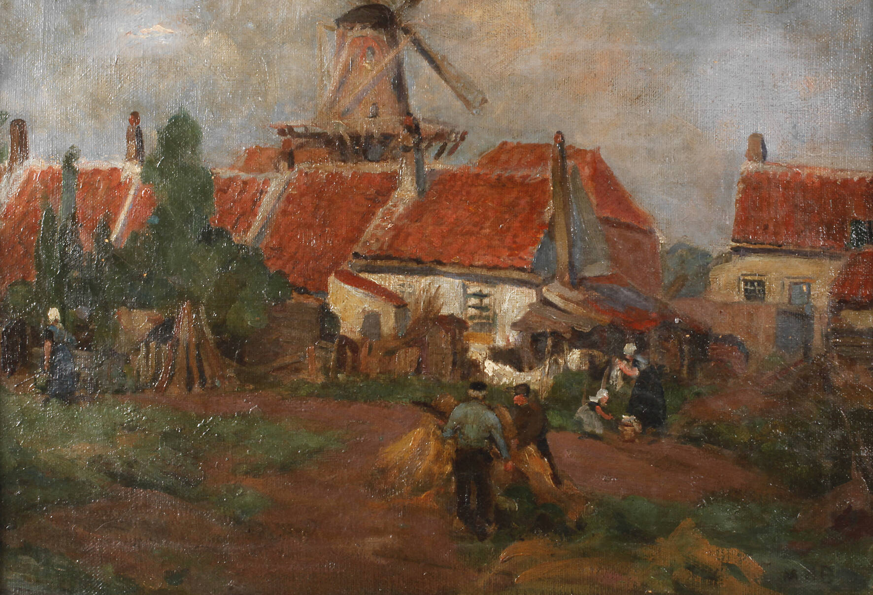 Sommerliches Dorfidyll