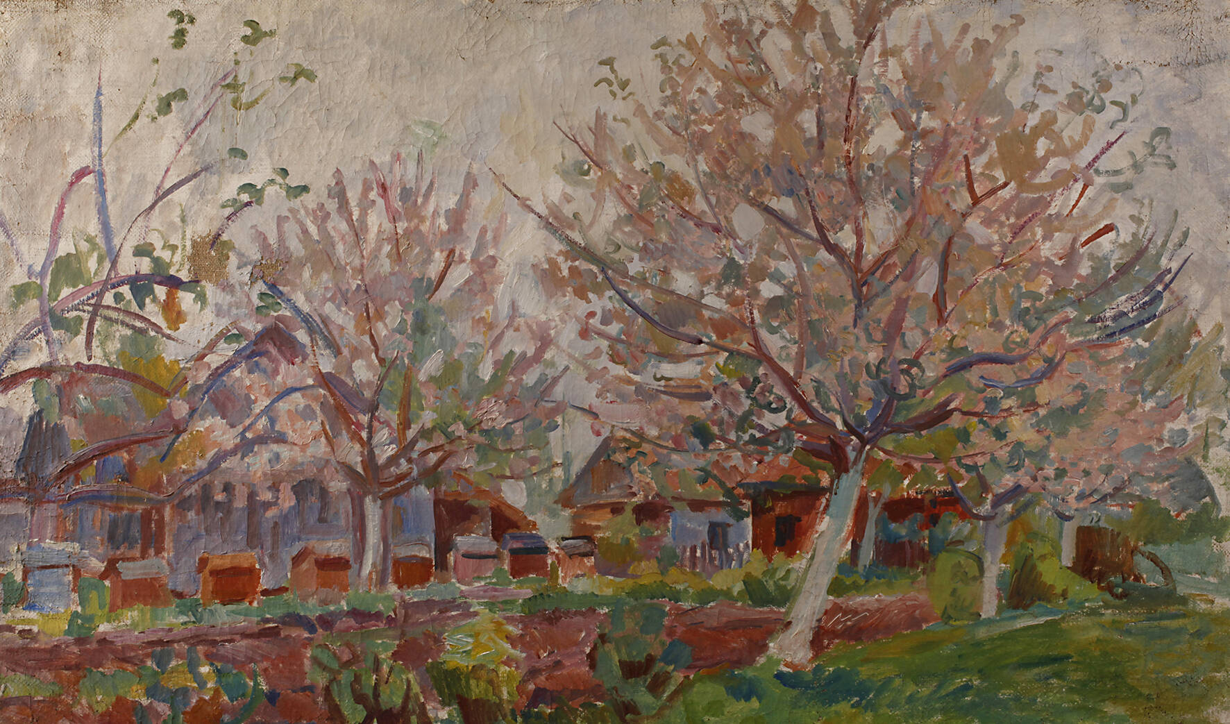 Polnische Dorflandschaft