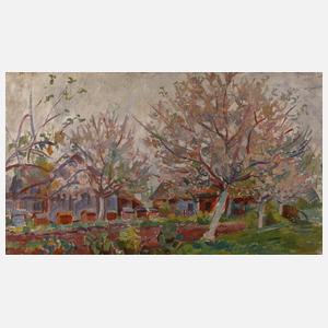 Polnische Dorflandschaft