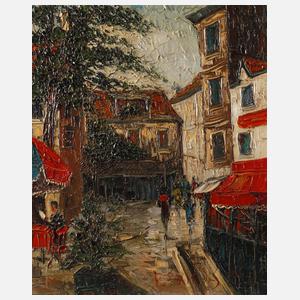 Französische Straßenszene