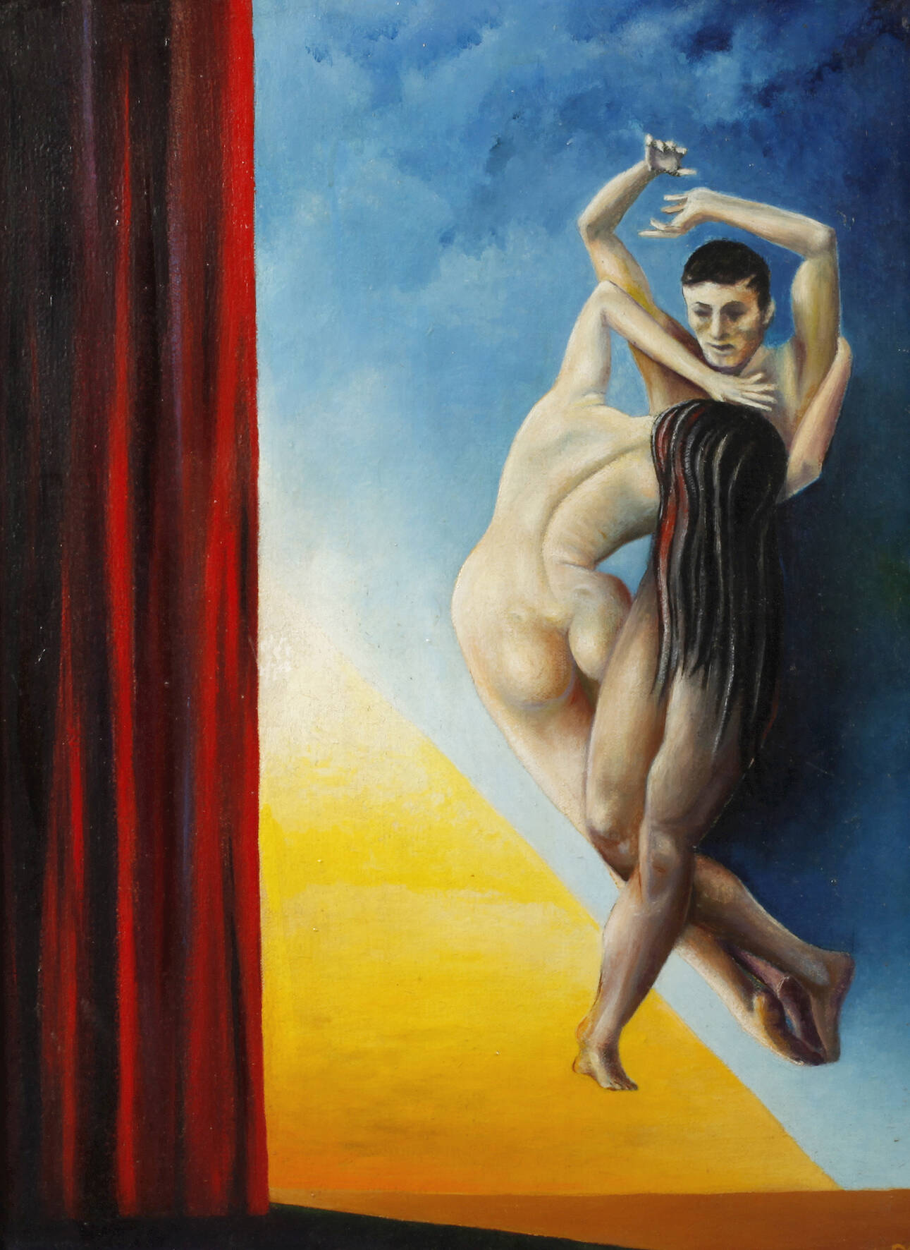 Fred Arthur Geppert attr., Nacktes Tanzpaar