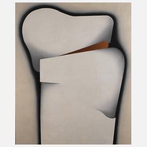 Hans Wesely, "Mit brauner Form"