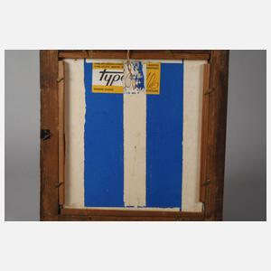 Portrait eines Harlekin