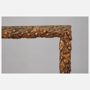 Bilderrahmen Lorbeerrelief