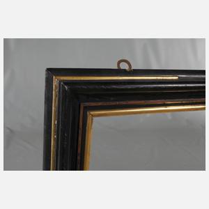 Paar große schwarze Lackleisten