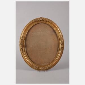 Paar Ovalrahmen um 1870