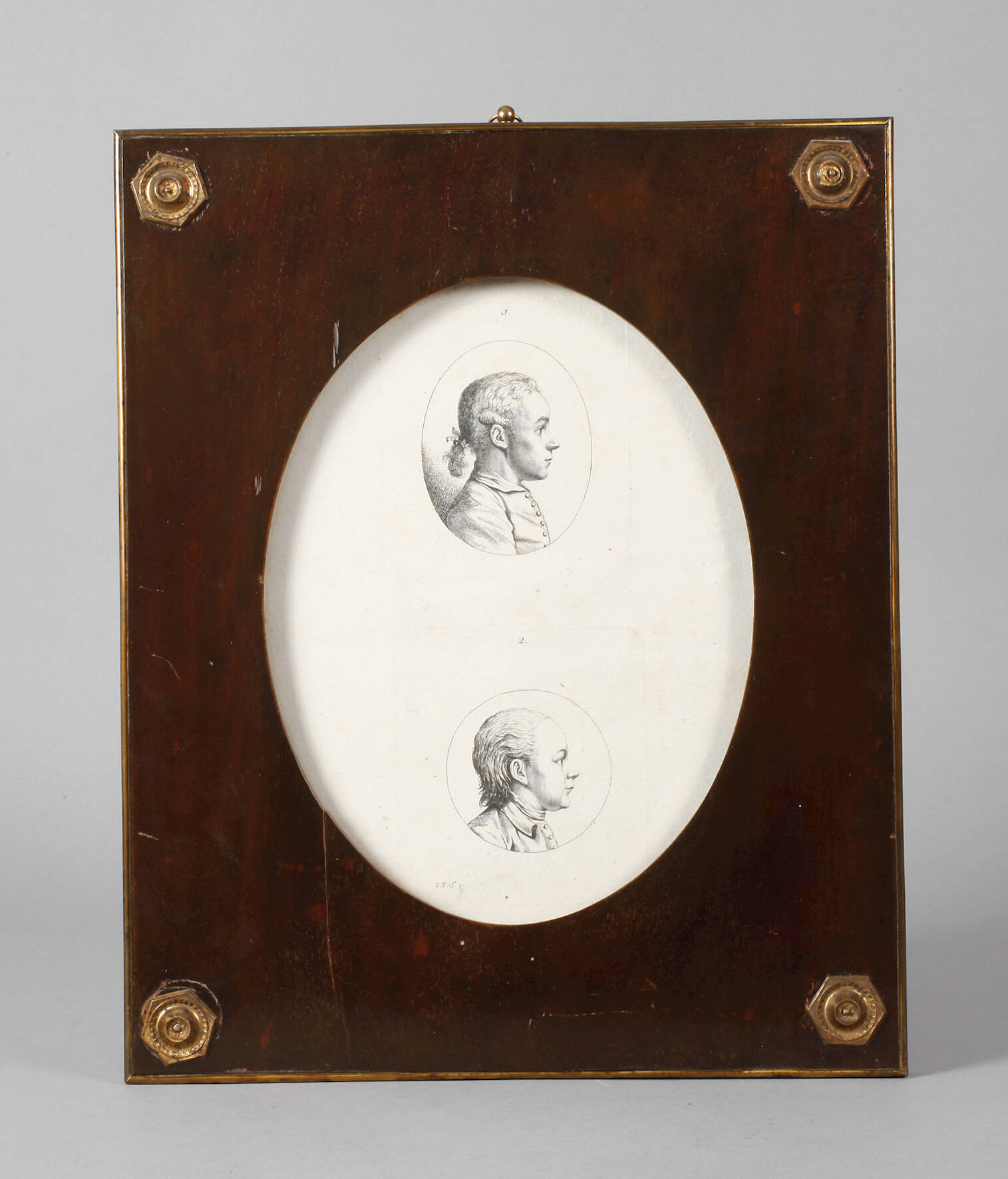 Rahmen mit Ovalausschnitt