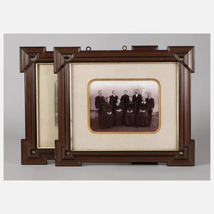 Paar Lackleisten um 1900