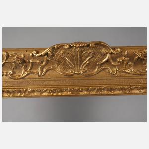 Impressionisten-Goldstuckrahmen um 1880