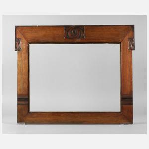 Geschnitzter Jugendstilrahmen um 1910