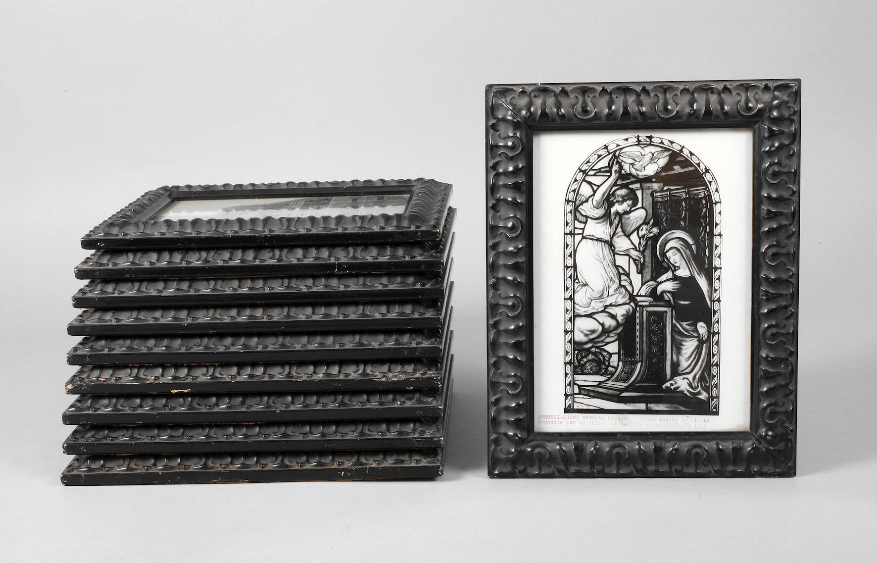 Konvolut Leistenrahmen um 1920