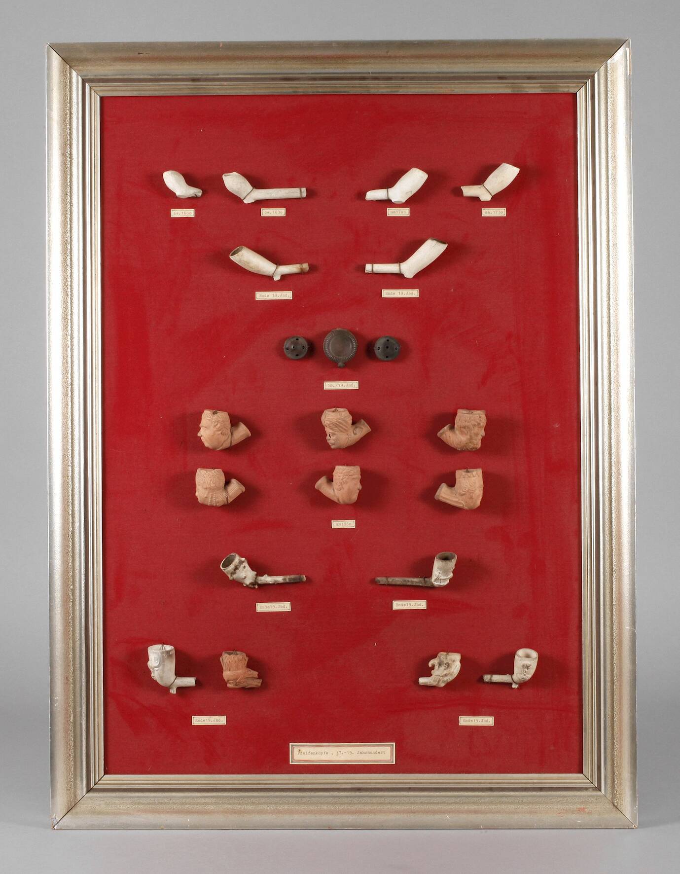 Sammlung Pfeifenköpfe