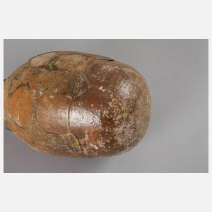 Große Steinzeugflasche