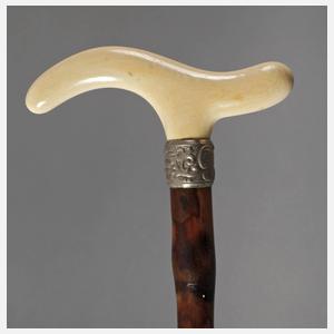 Flanierstock Elfenbein