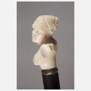 Spazierstock Elfenbein