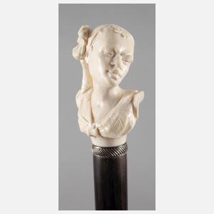 Spazierstock Elfenbein