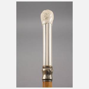 Spazierstock Elfenbein