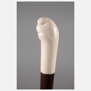 Spazierstock Elfenbein Erotika