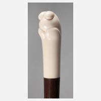 Spazierstock Elfenbein Erotika111