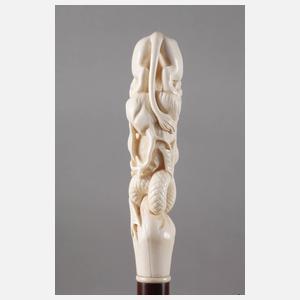 Spazierstock Elfenbein