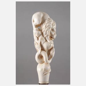 Spazierstock Elfenbein