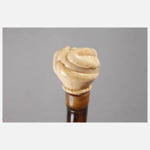 Spazierstock Elfenbein