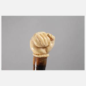 Spazierstock Elfenbein