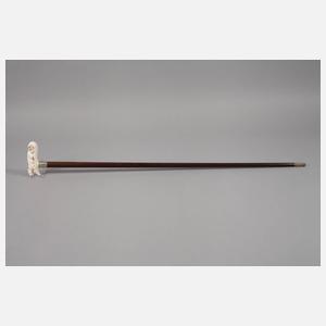 Spazierstock Elfenbein