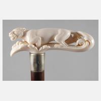Spazierstock Elfenbein111