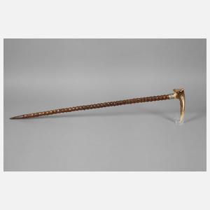 Jagdlicher Spazierstock