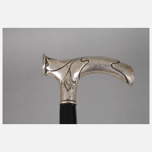 Spazierstock Silber