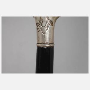 Spazierstock Silber