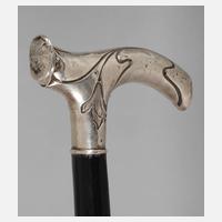 Spazierstock Silber111