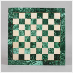 Schachbrett Malachit
