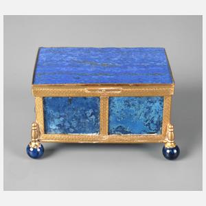 Deckeldose Lapislazuli