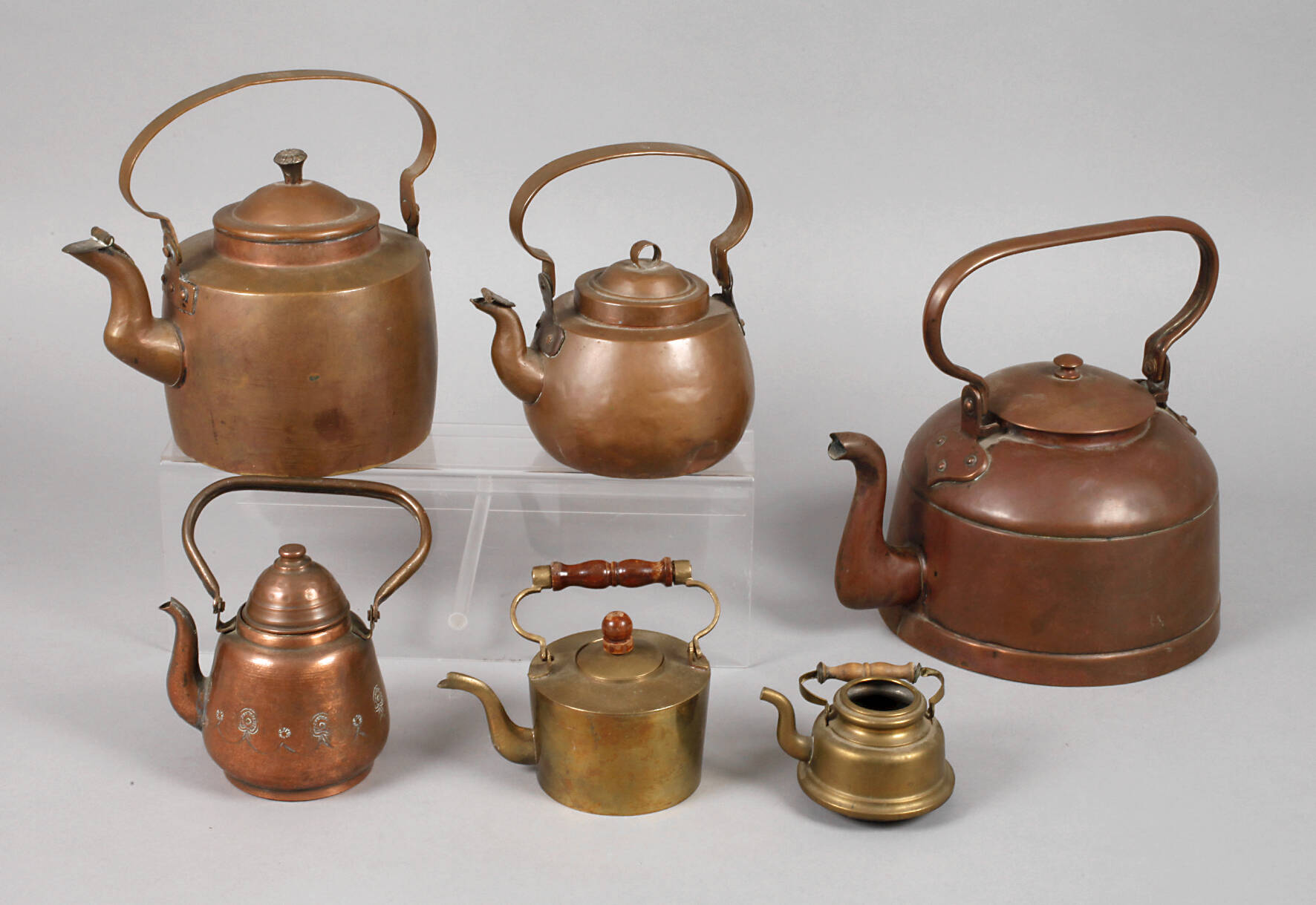 Konvolut Kupfergefäße