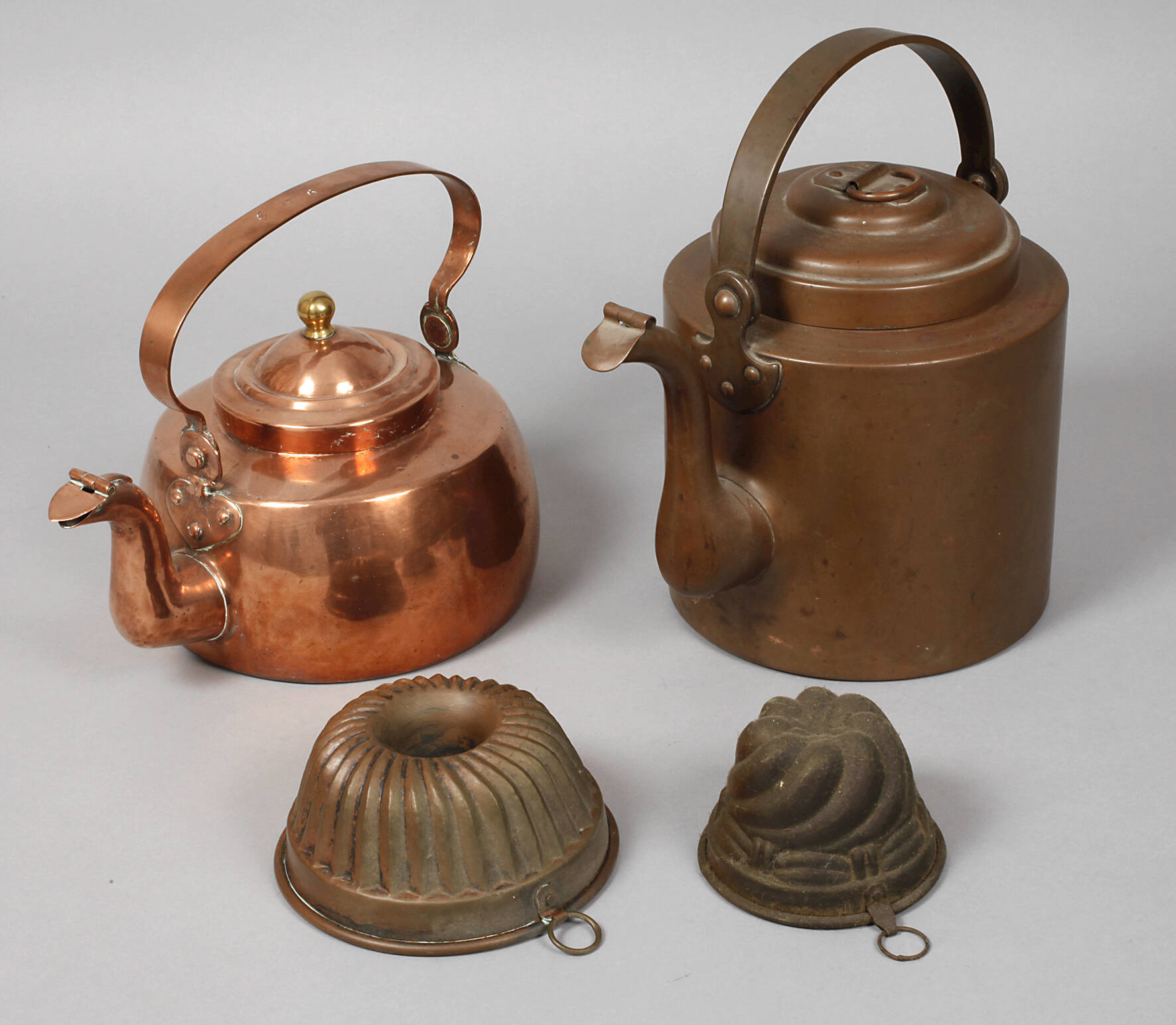 Konvolut Kupfergeschirr