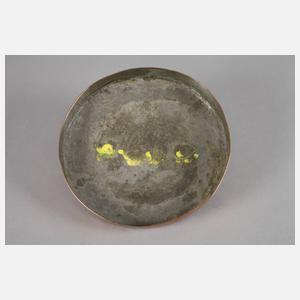 Kupferner Topfdeckel einer Hofkonditorei