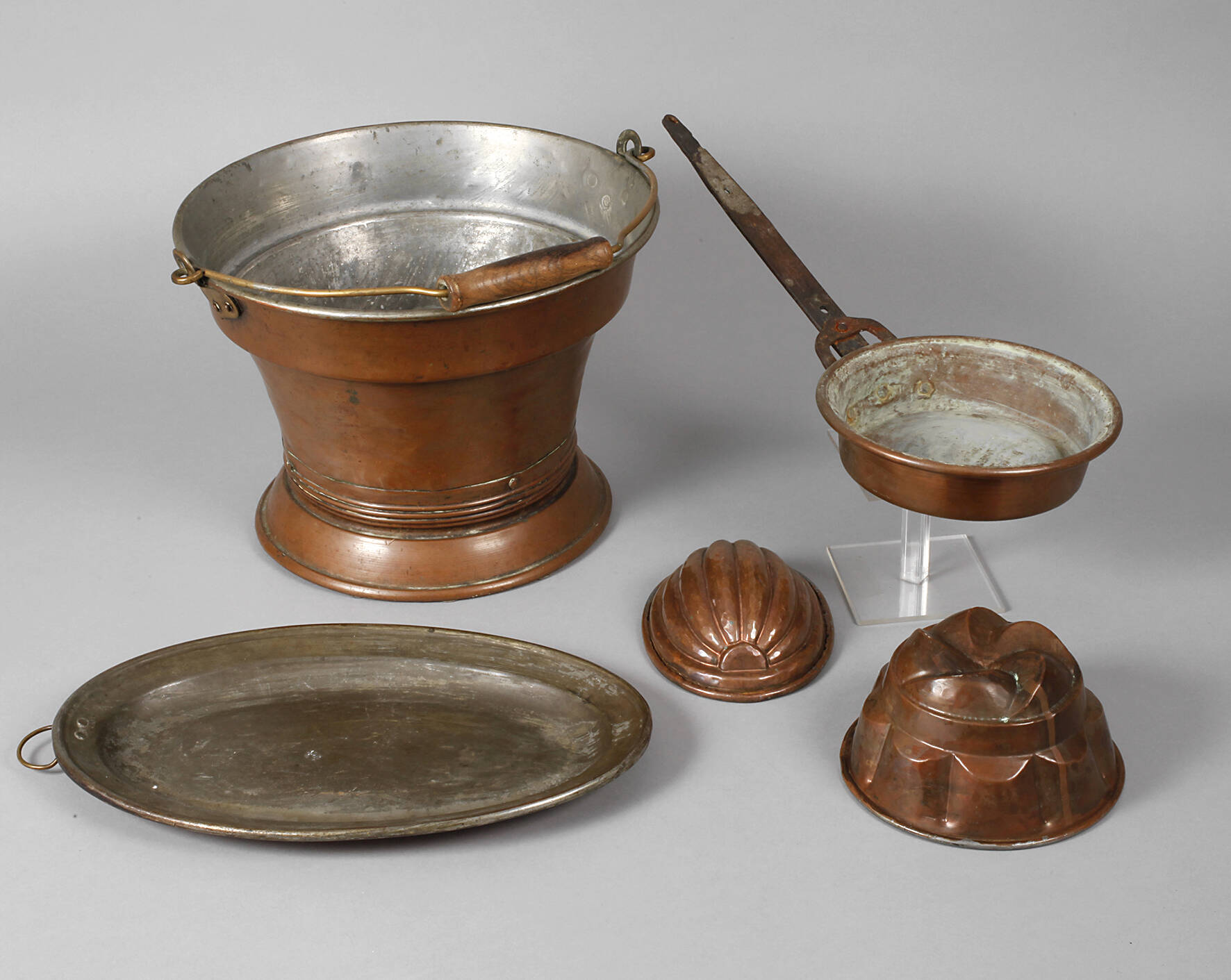 Konvolut Kupfergeschirr