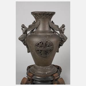 Große Historismusvase