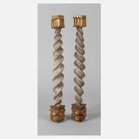 Paar Ziersäulen Barock111