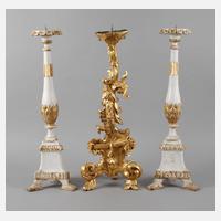 Drei Altarleuchter111