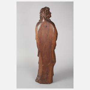 Geschnitzte Heiligenfigur