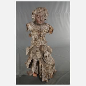 Paar lebensgroße Barockfiguren