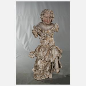 Paar lebensgroße Barockfiguren