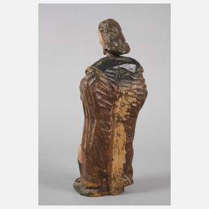 Geschnitzte Heiligenfigur