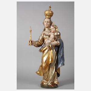 Geschnitzte Marienplastik