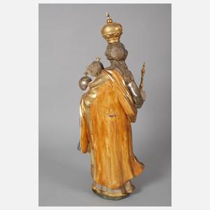 Geschnitzte Marienplastik