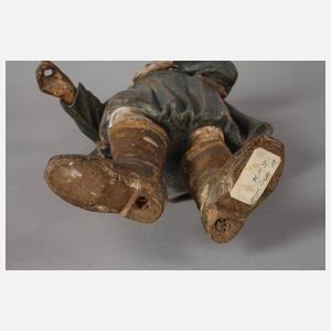 Geschnitzte Heiligenfigur