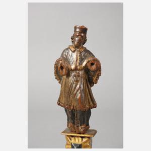 Geschnitzte Heiligenfigur